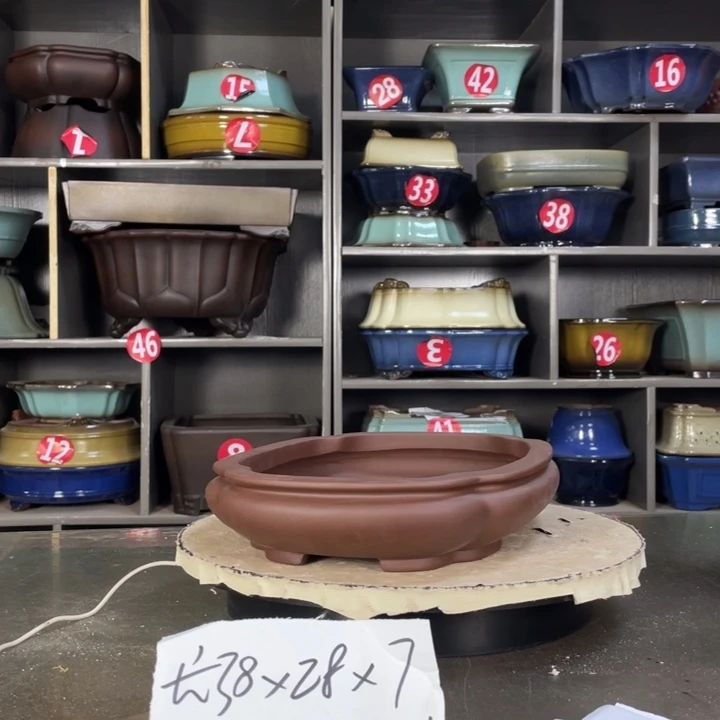 紫砂花盆厂家直销