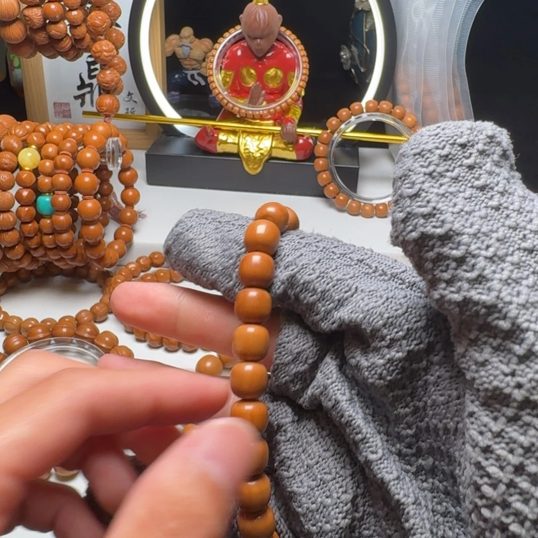 大***形非洲檀香无事牌猴头光柱10+13