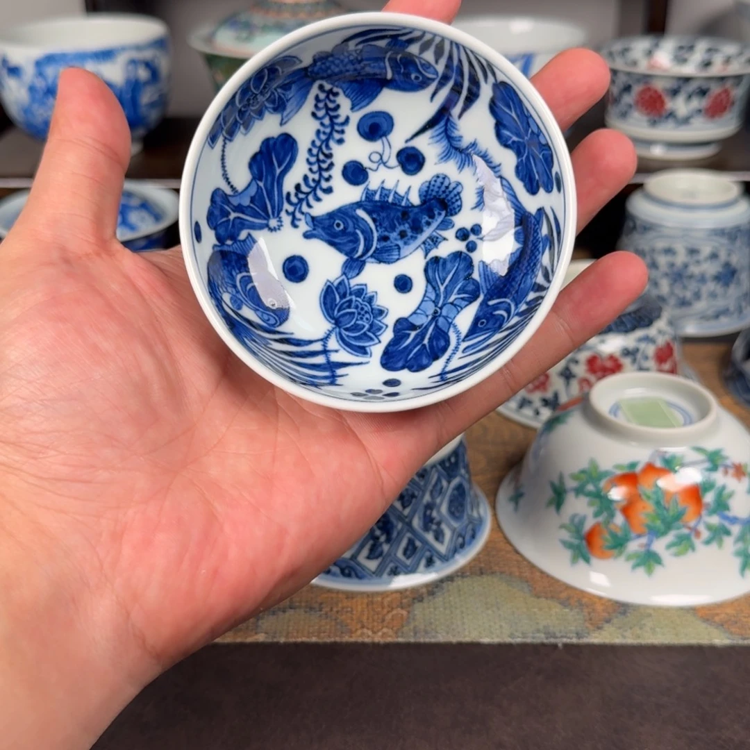 现代手工手绘茶器