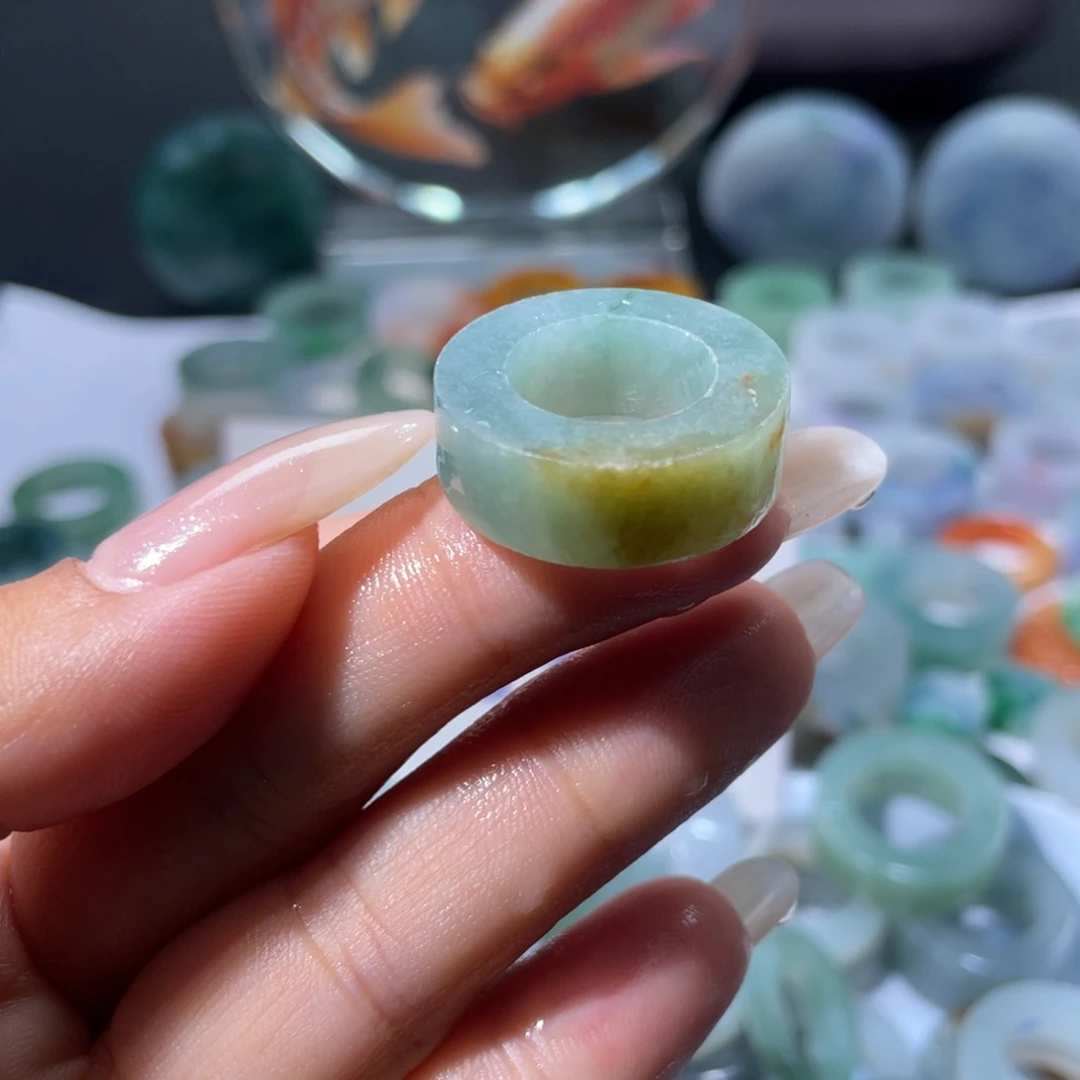 定制翡翠未镶嵌天然翡翠6-13圈