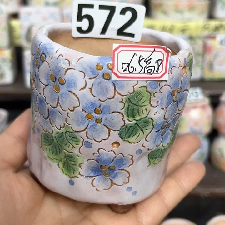 红陶瑕疵手工多肉植物花盆