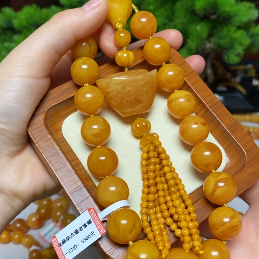 【闪购商品】手链蜜蜡未镶嵌手串