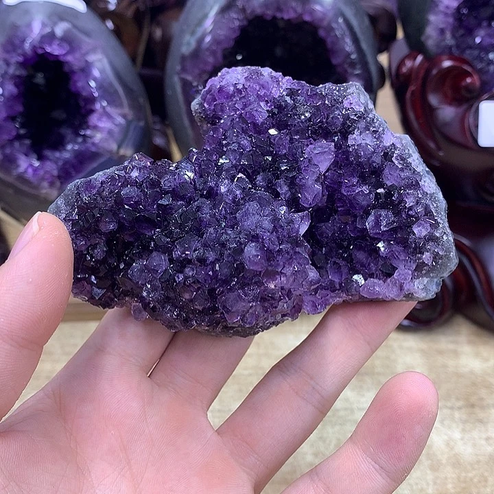 紫水晶未镶嵌紫晶866峰