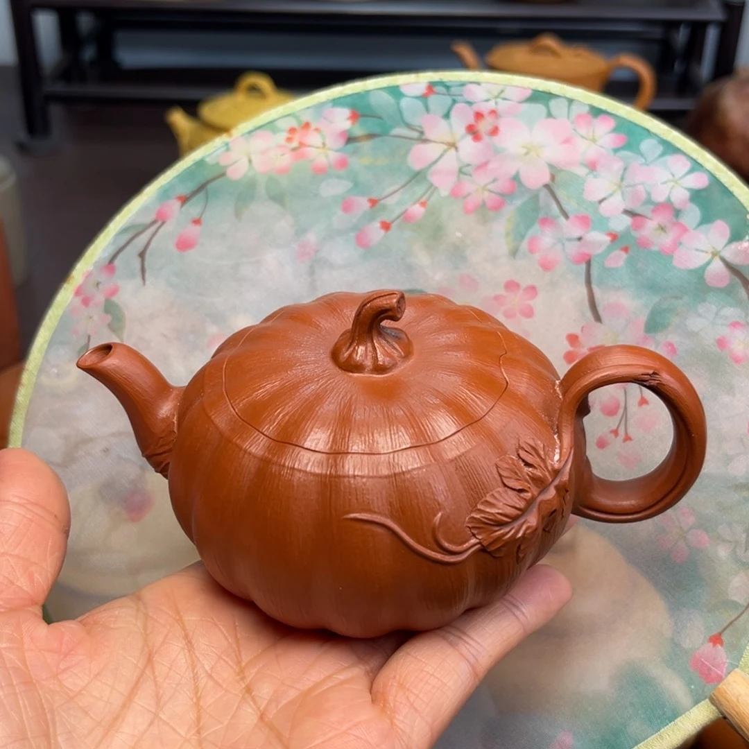 @***海紫砂茶壶手工制作原矿紫砂