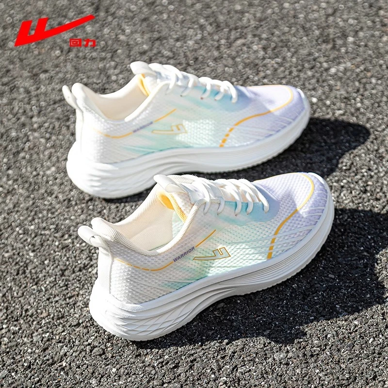 回力跑步鞋女鞋2025秋季新款透气软底网鞋女款轻便软底减震运动鞋