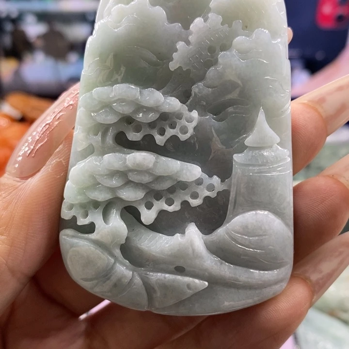 翡翠吊坠(不含链)未镶嵌ℳ****745