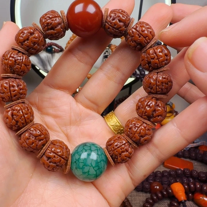 金刚菩提吊坠灭霸盘龙