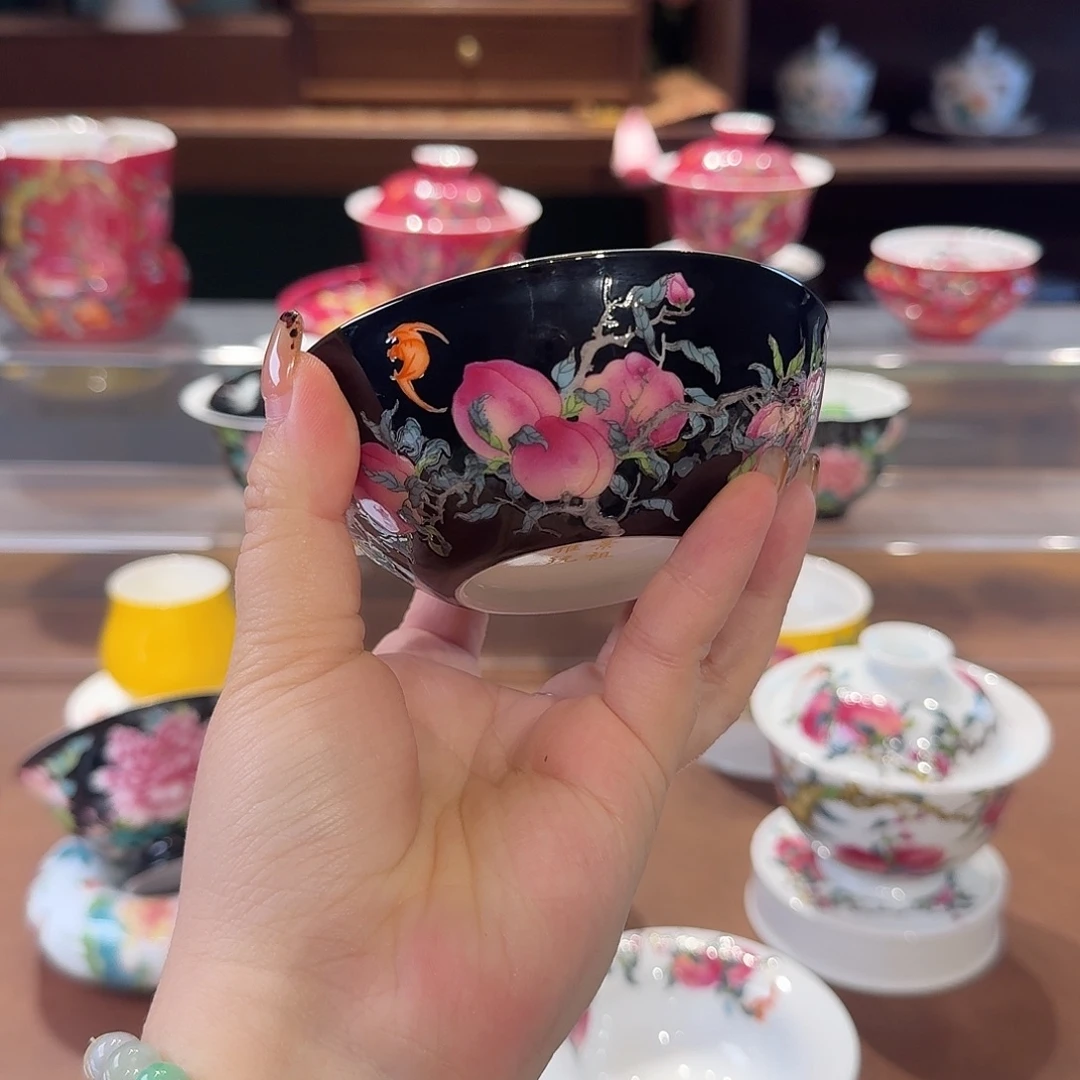 珐琅彩主人杯茶具茶具