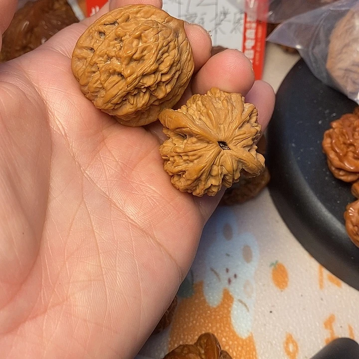 把件文玩核桃虎35