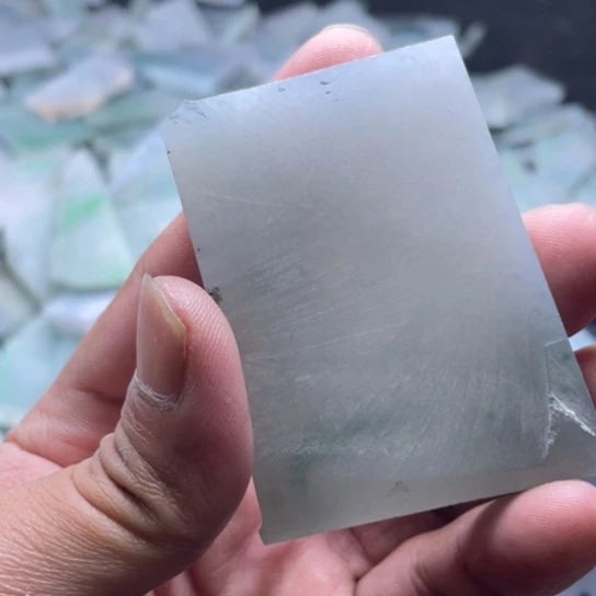 定制翡翠未镶嵌坦*包工阿弥陀佛