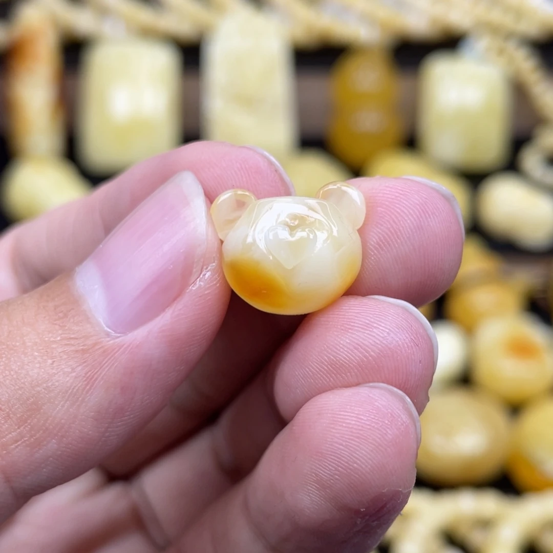 琥珀未镶嵌裸石琥珀蜜蜡