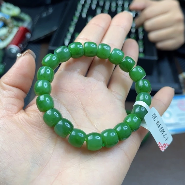 【闪购商品】和田玉（碧玉）手链未镶嵌