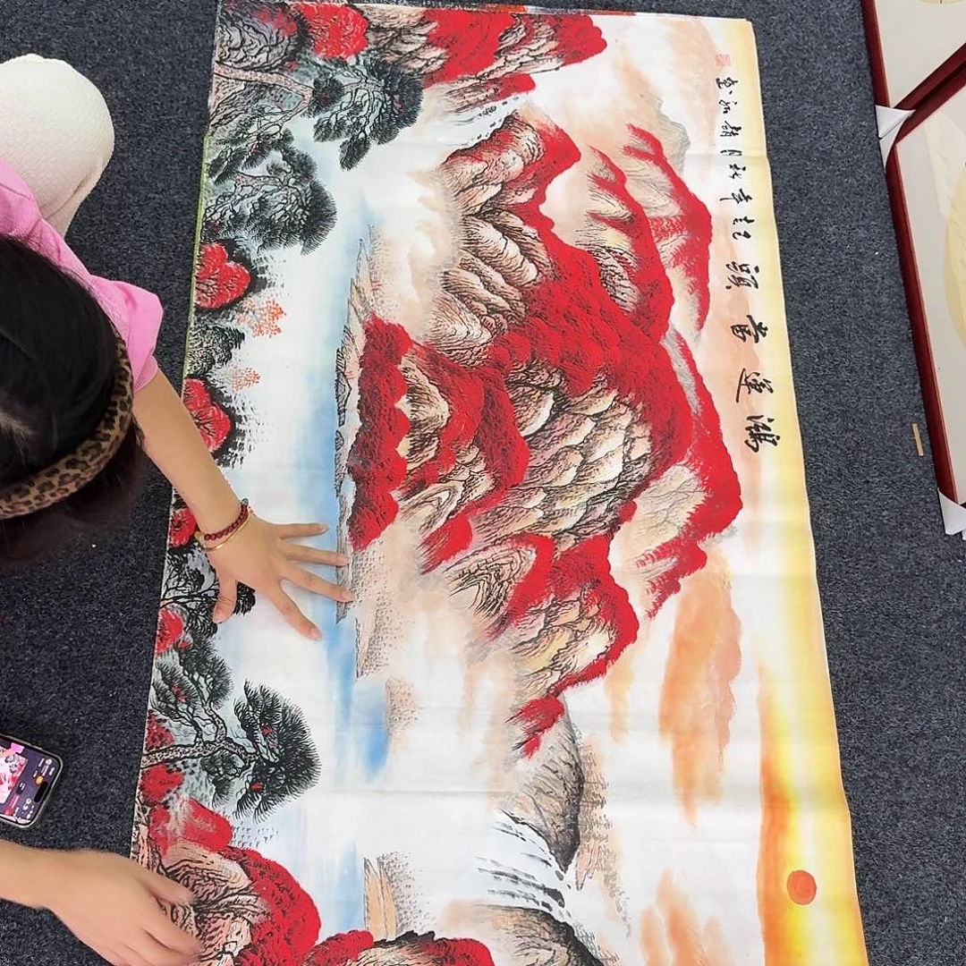 纯手绘的好看作品