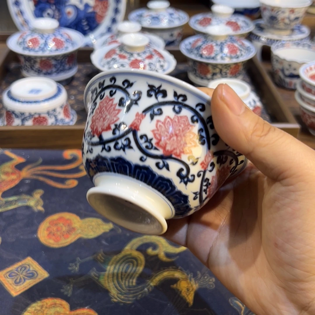 胥***村陶微瑕景德镇陶瓷手工手绘