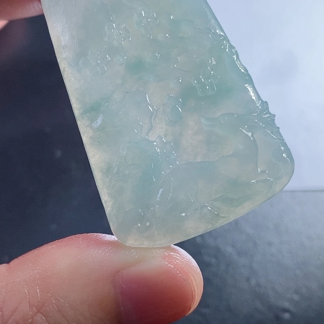 定制翡翠未镶嵌毛货