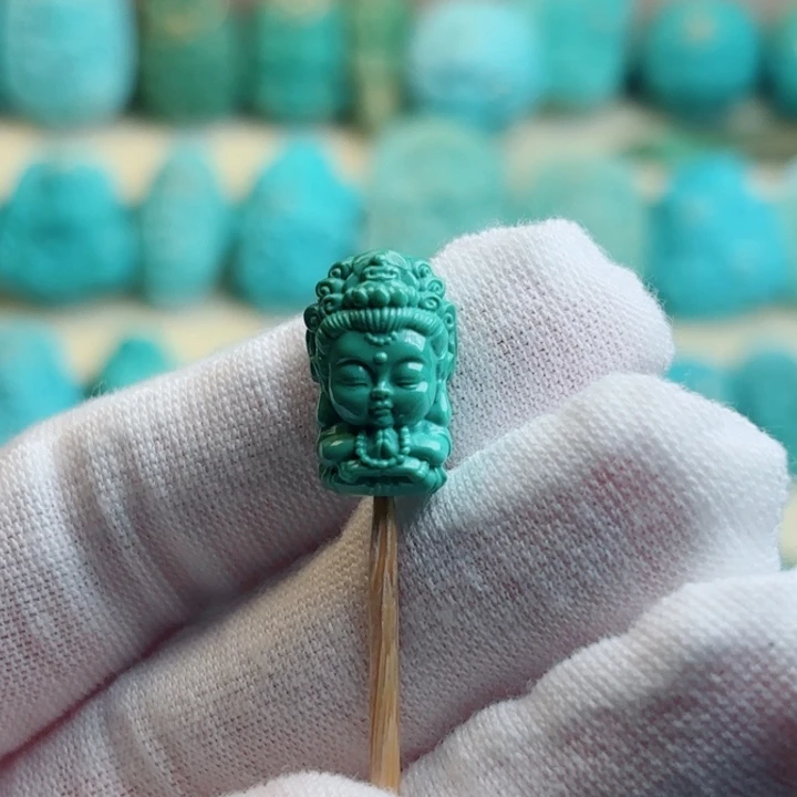 未镶嵌绿松石珠宝奇石