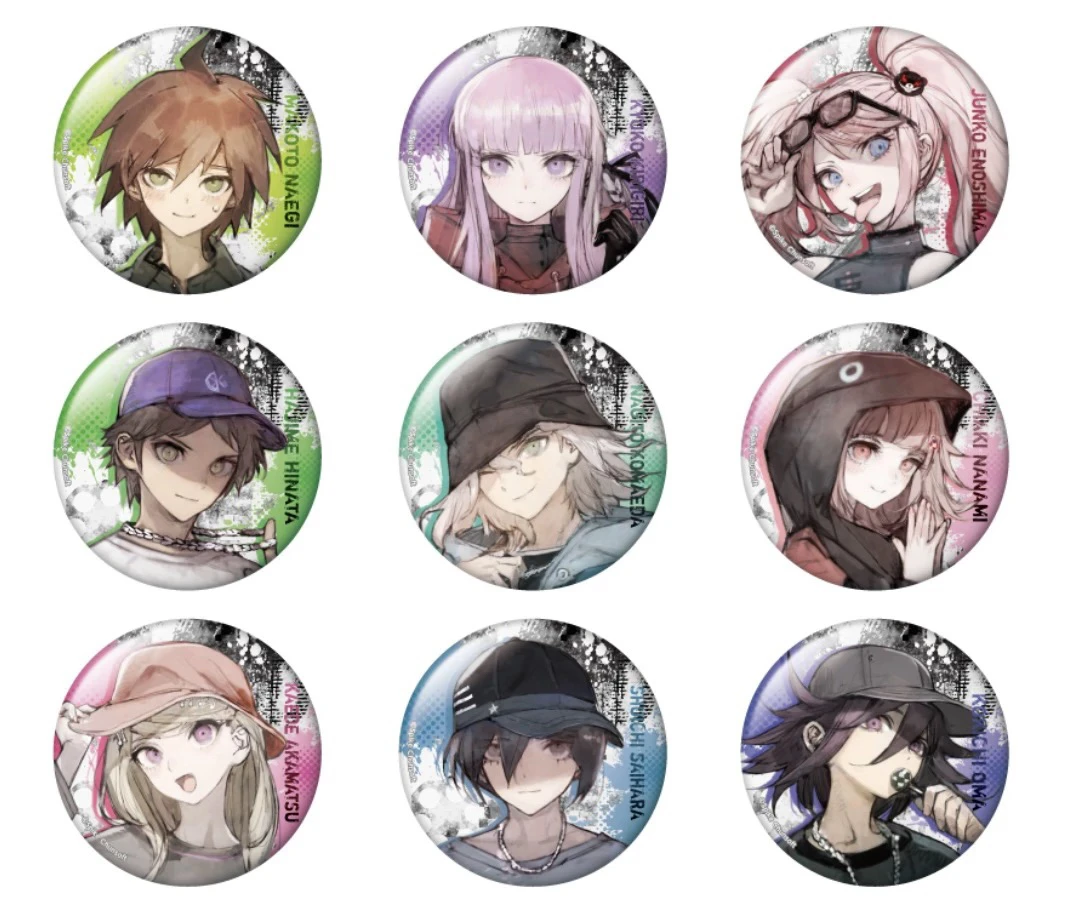 弹丸论破  toi8涩谷 109联名 执事 吧唧徽章 正版日谷(盲盒代拆)