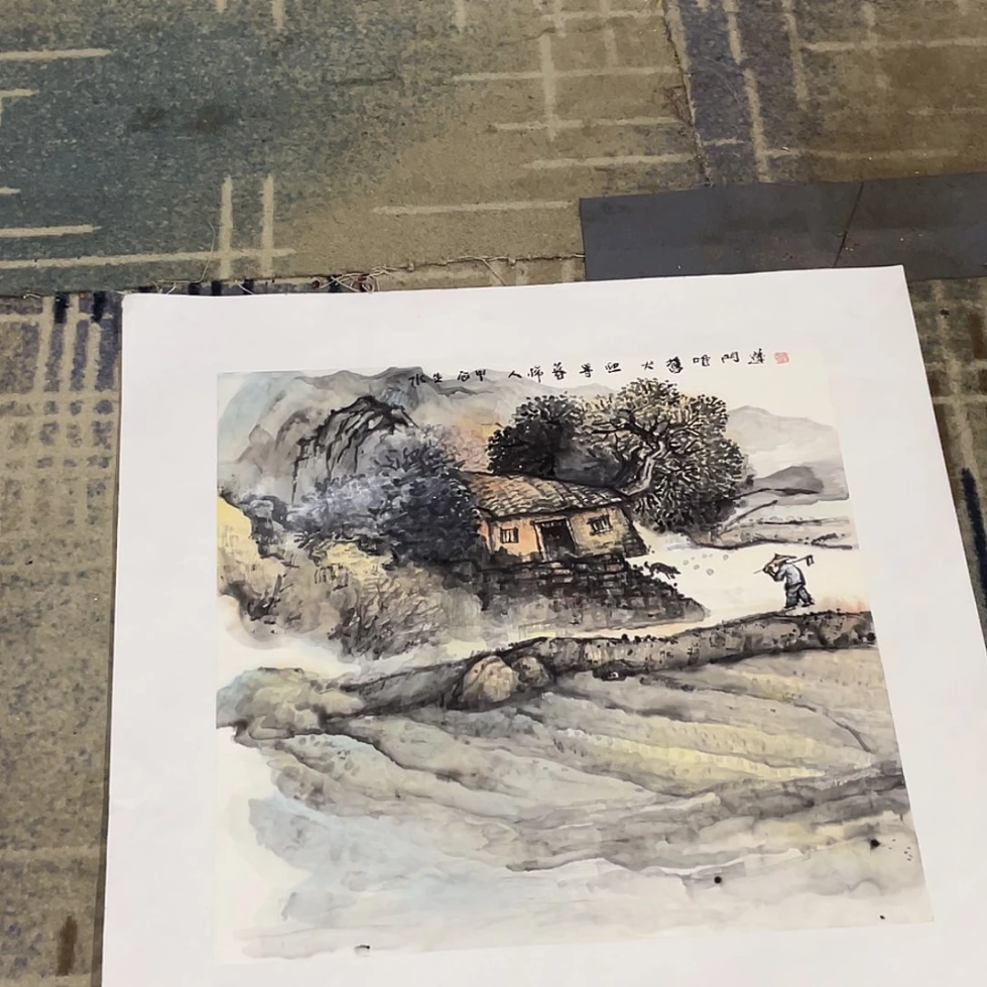 国画绘画作品50✖️50老师333333