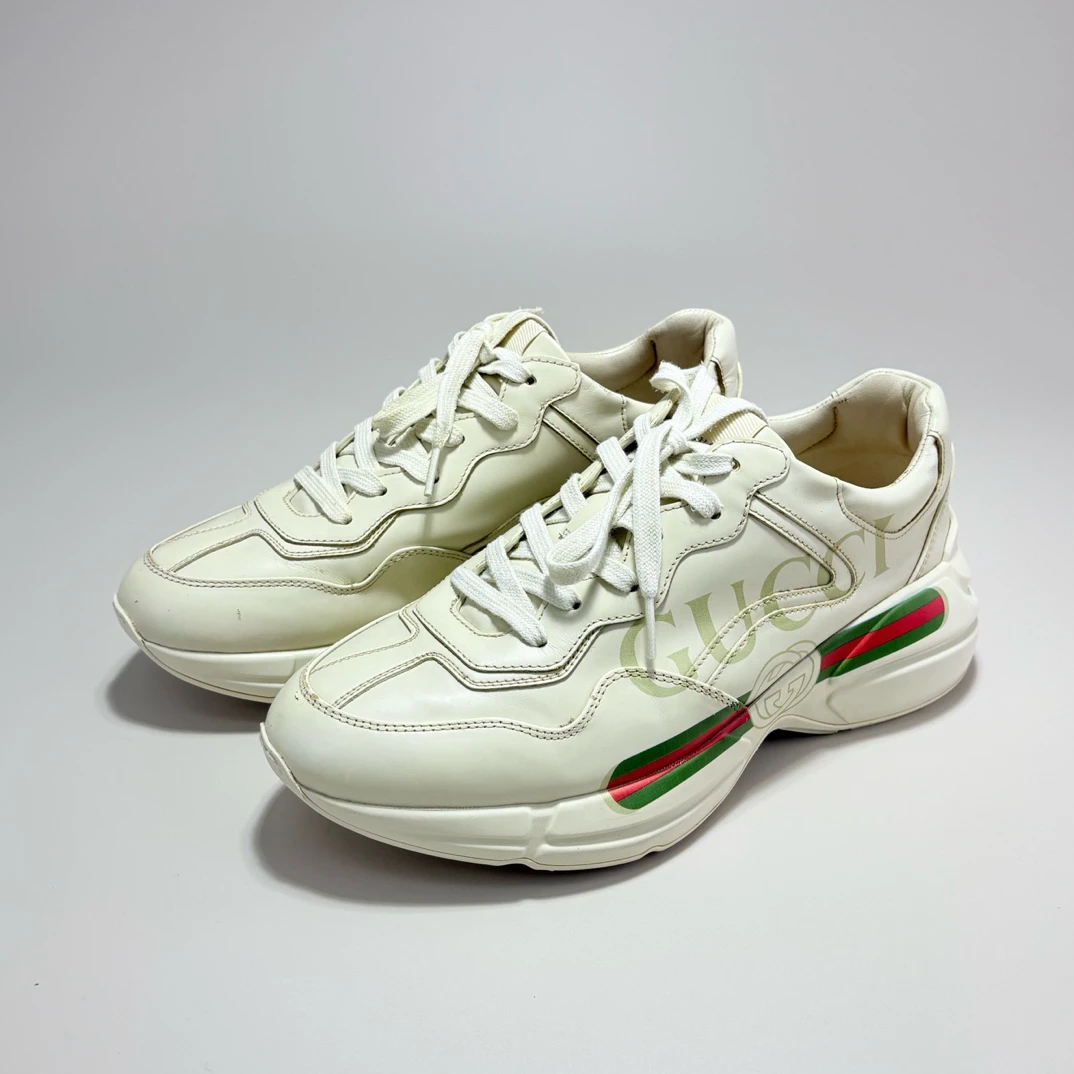95新 GUCCI/古驰 GUCCI古驰腰带老爹鞋42码 95新14016