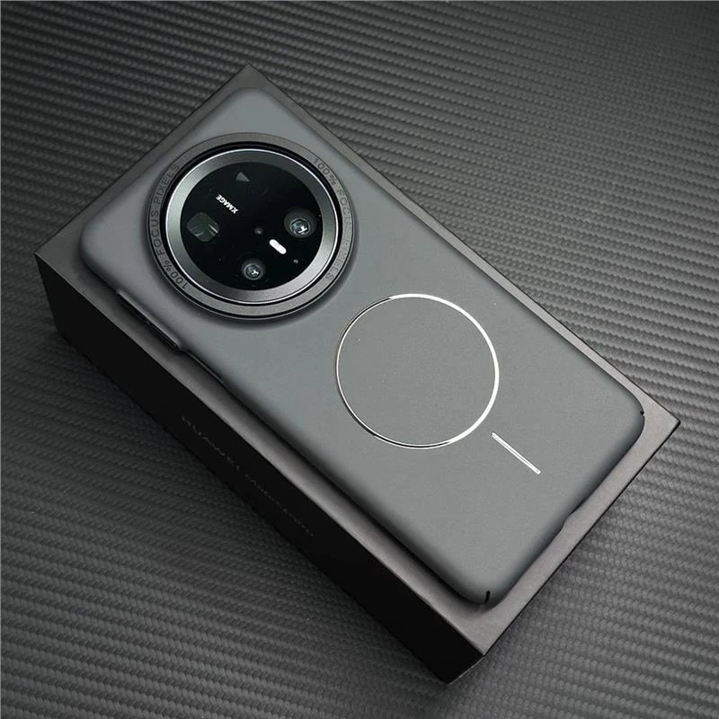 金属细磁吸圈适用华为Mate70/60pro+手机壳Pura70ultra超薄磨砂肤