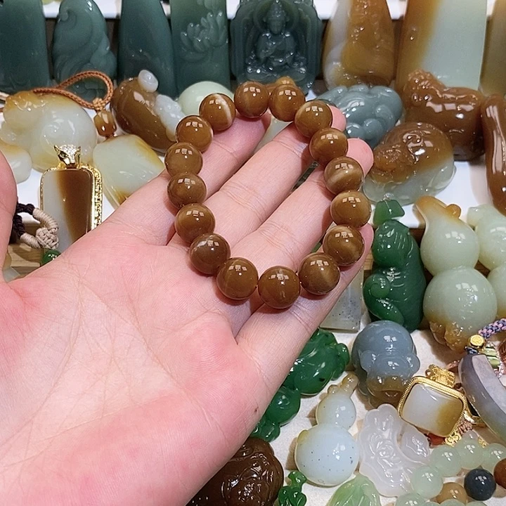 未镶嵌和田玉挂件双*