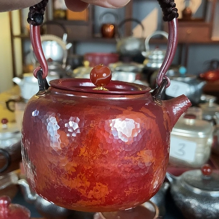 纯手工制作一铜壶制作