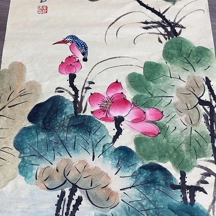 手绘国画作品欣赏作品