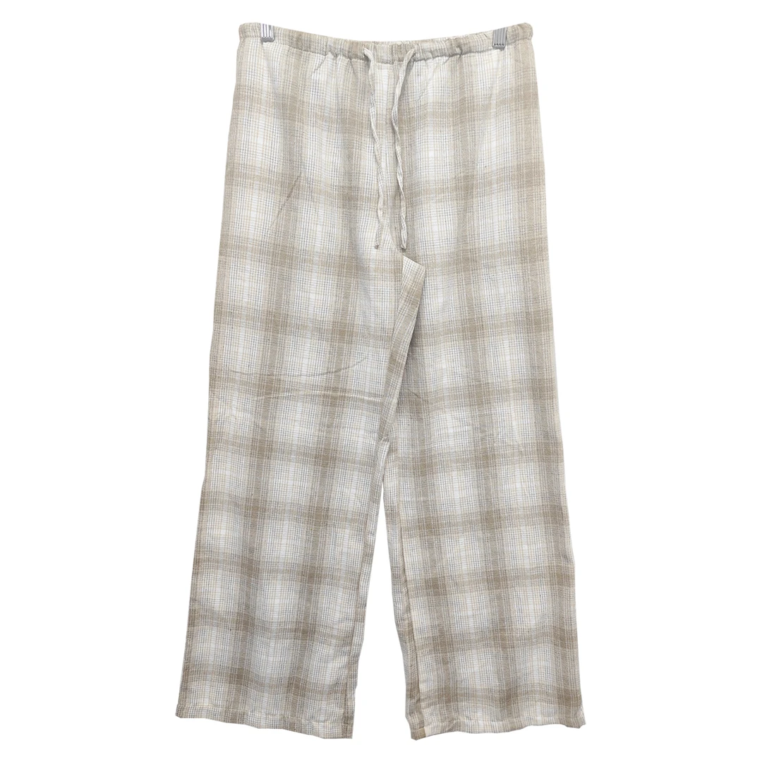 6942#卡其色休闲裤