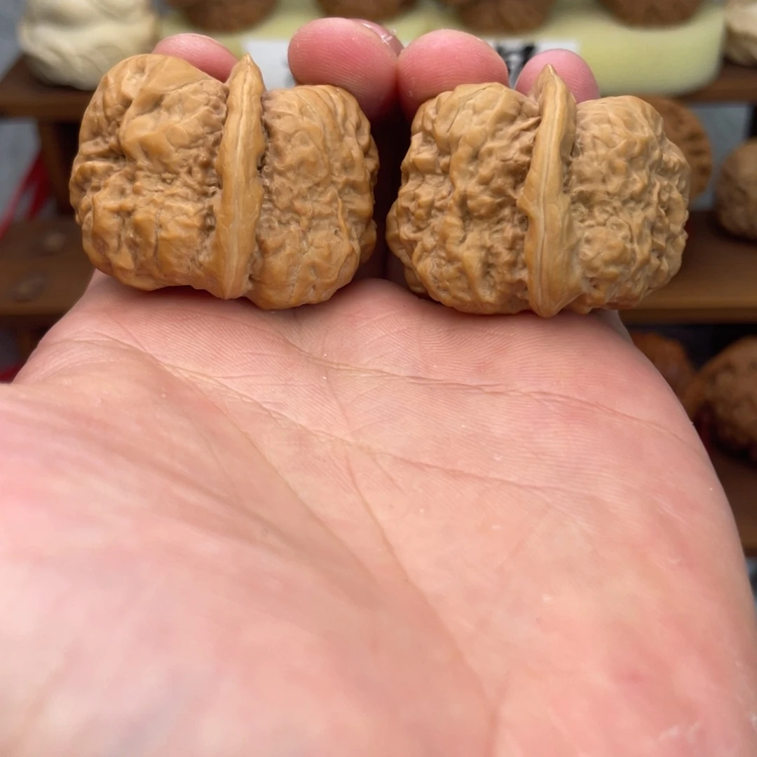 文玩核桃吊坠蛤蟆38全品无修