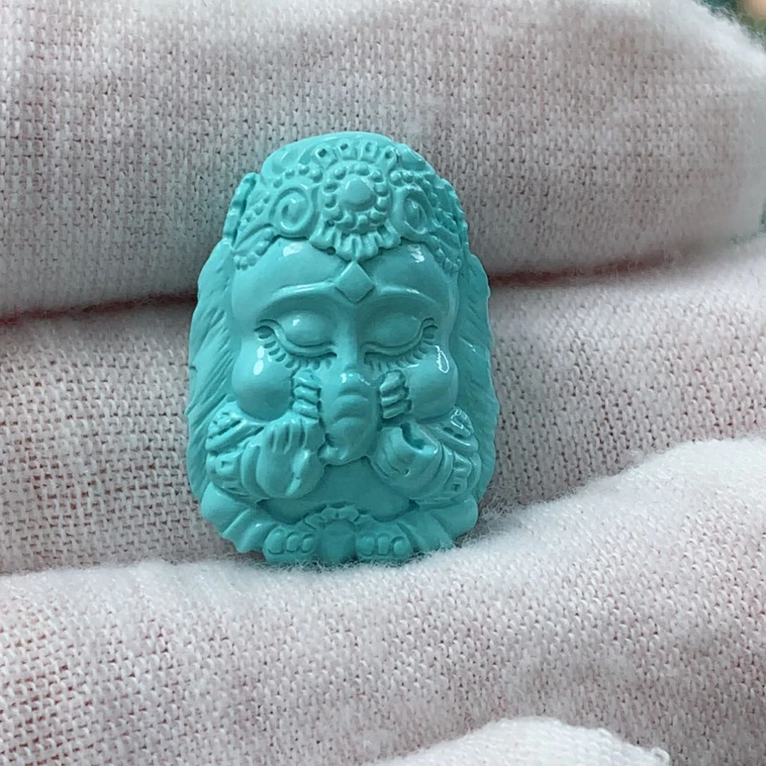 绿松石珠宝奇石未镶嵌
