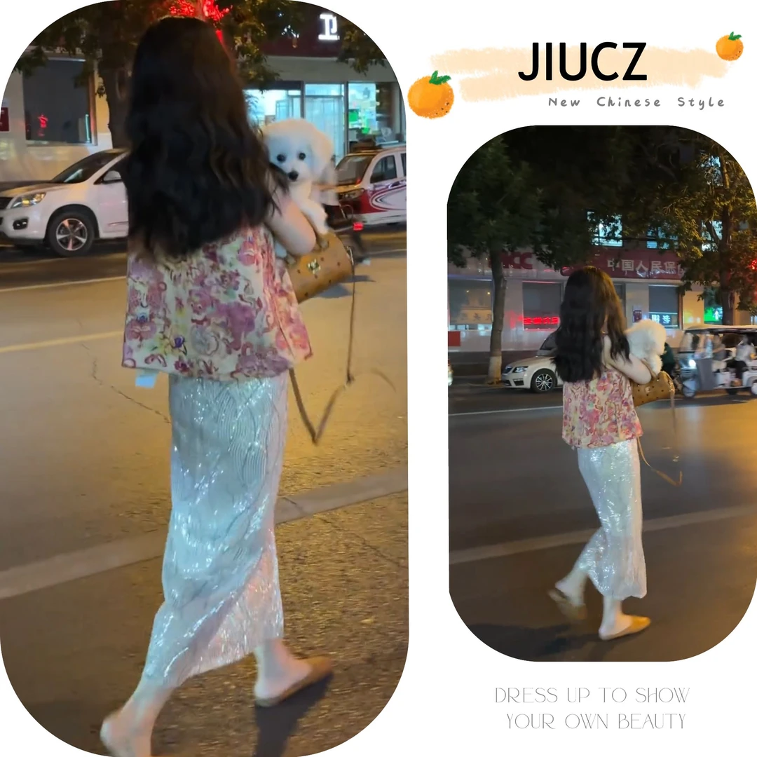 2025夏季新款新中式时尚洋气复古中国风气质两件套U0063