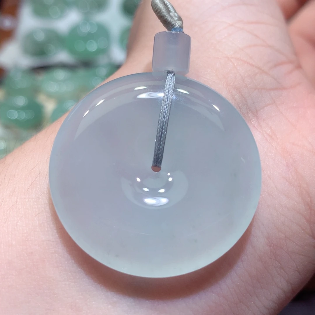 翡翠未镶嵌颈饰73