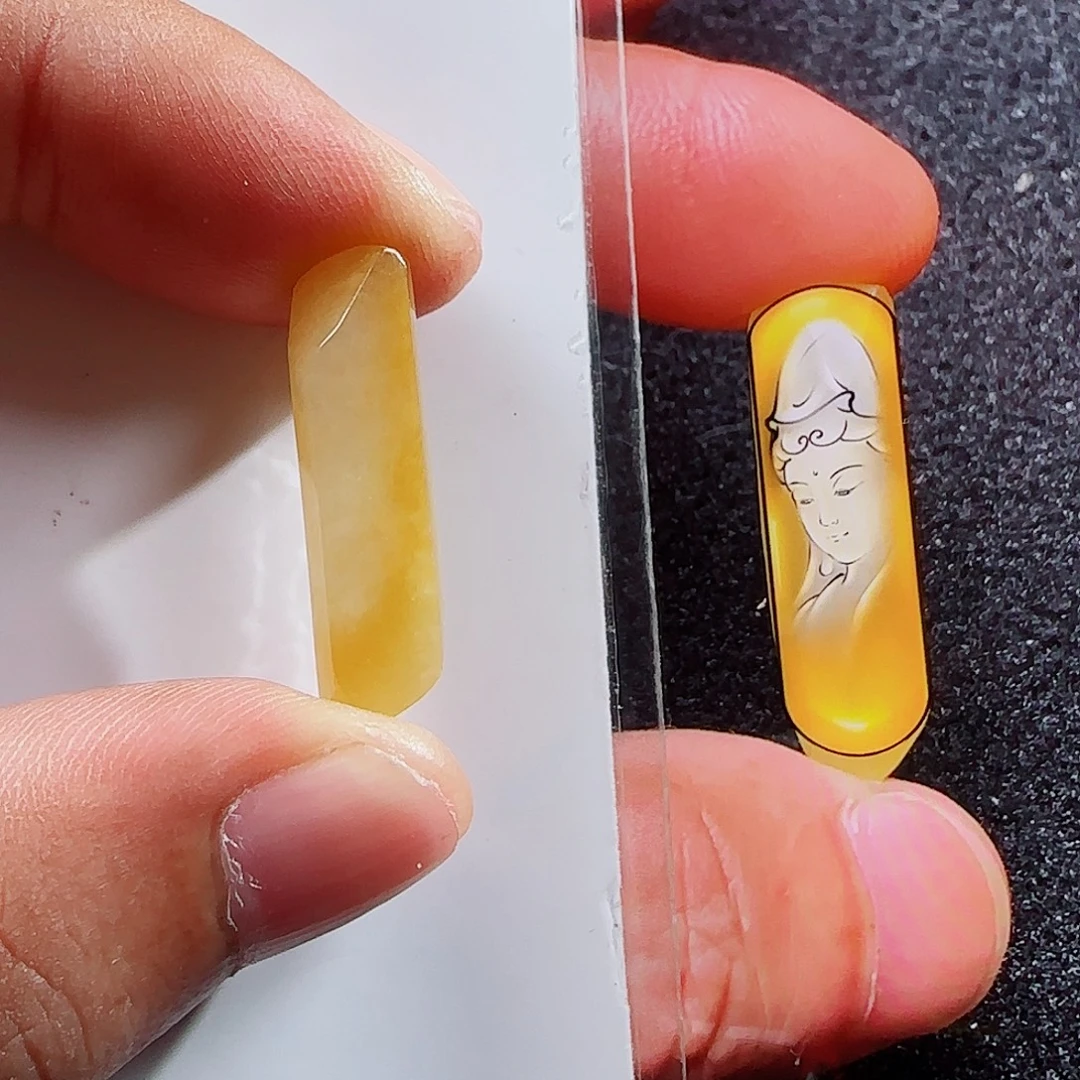 定制翡翠未镶嵌翡翠含工