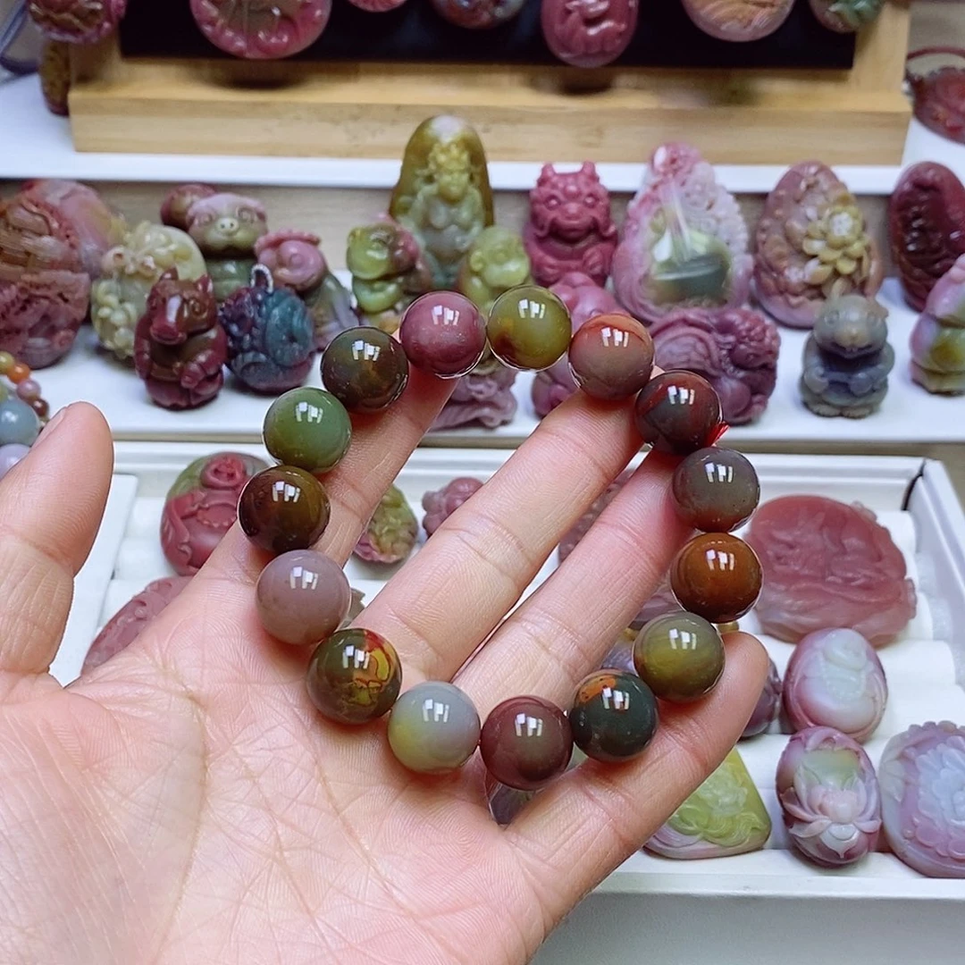 玛瑙/玉髓盐源玛瑙未镶嵌