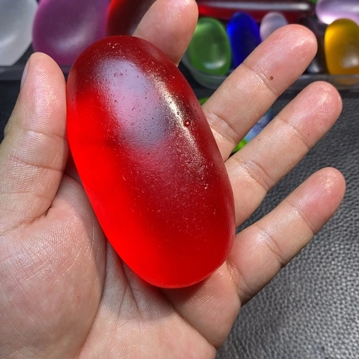 石头新疆彩料造景托帕