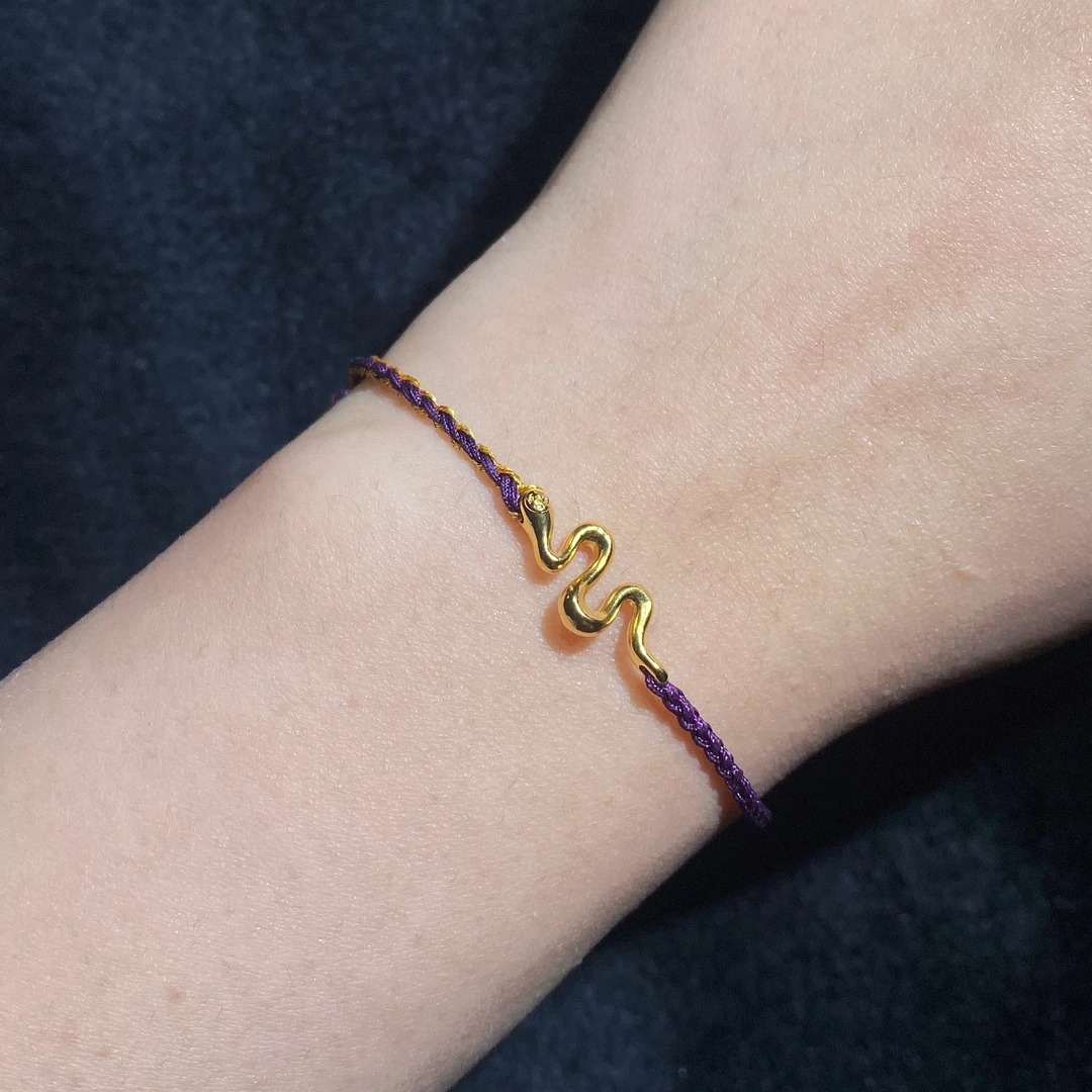 18k金蛇形手绳L9977001