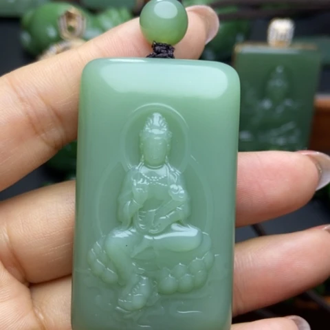 和田玉（碧玉）未镶嵌手链