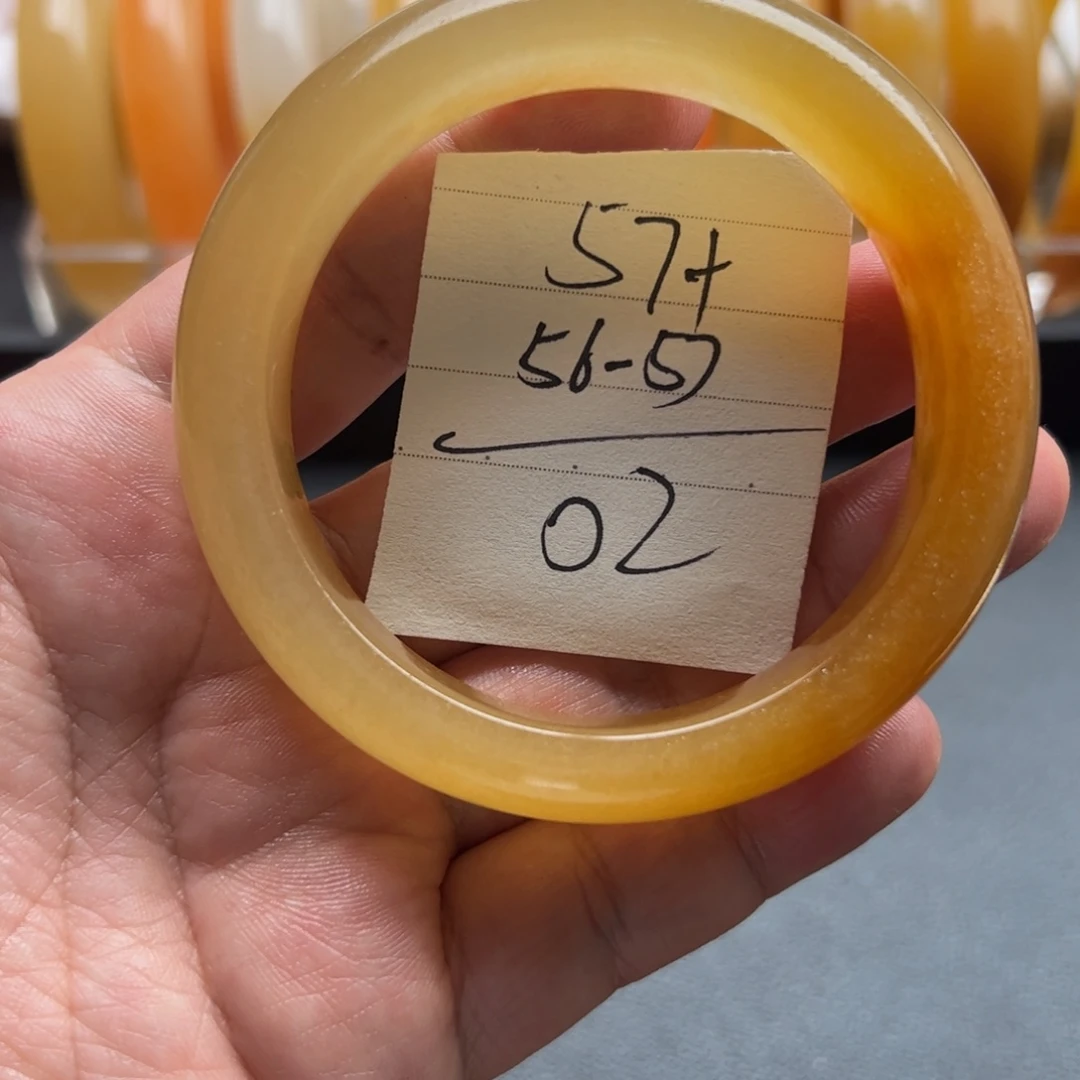 石英质玉（黄龙玉）未镶嵌手镯02