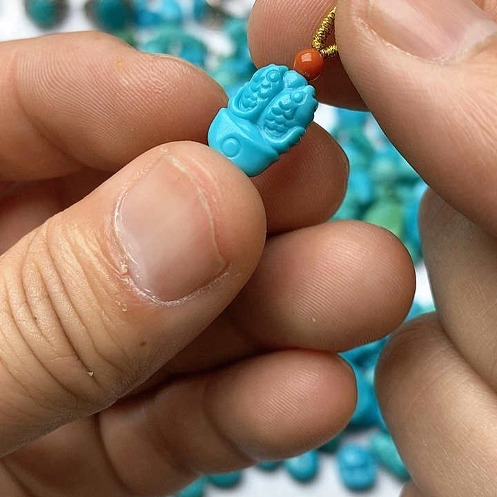 绿松石珠宝奇石未镶嵌