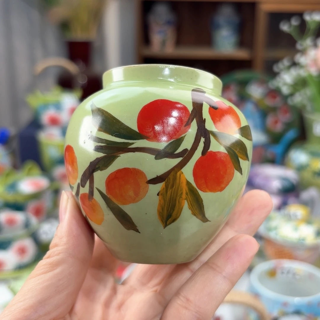 景德镇手绘高温釉下彩陶瓷茶具