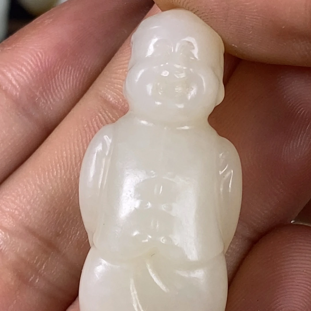 和田玉如图未镶嵌松*