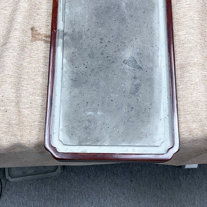 砖雕九*鹿金砖茶盘茶具套装