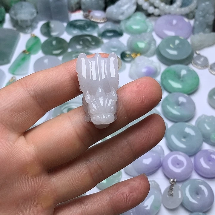 翡翠未镶嵌颈饰天然翡翠