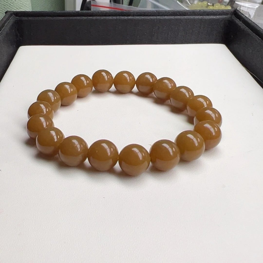 微***程和田玉未镶嵌手链