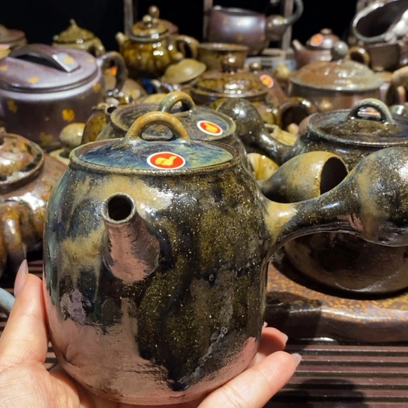 【闪购商品】茶壶紫砂随****6福利侧把