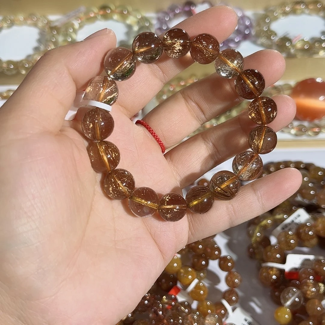 水晶手链未镶嵌晶莹剔透