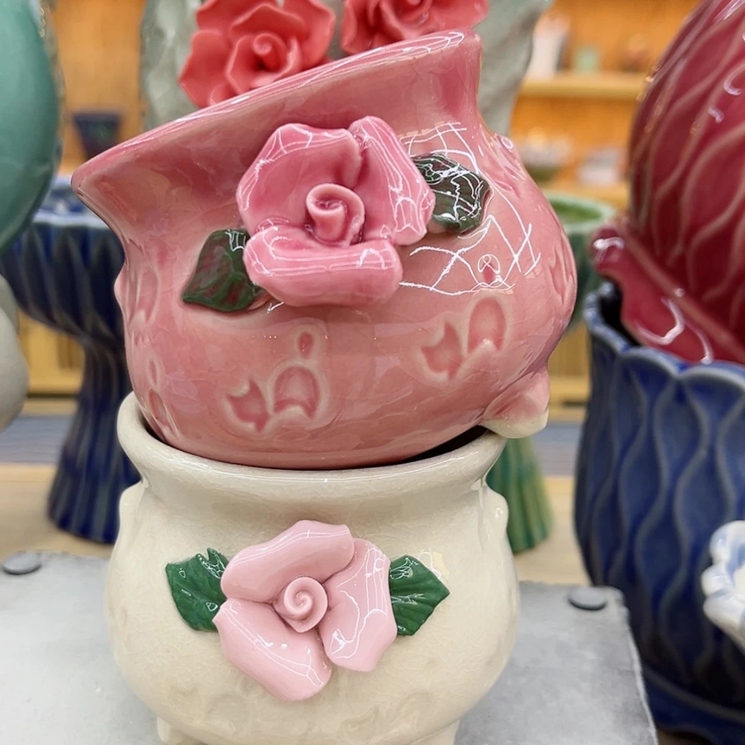 【闪购商品】陶瓷花盆