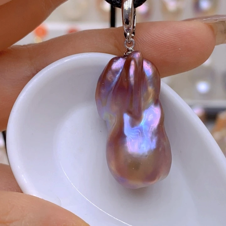 吊坠(赠链)未镶嵌淡水珍珠