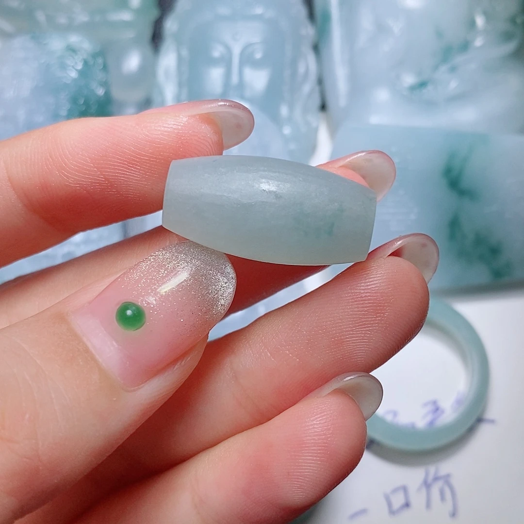 未镶嵌定制翡翠毛货付款后联系客服确认抛光