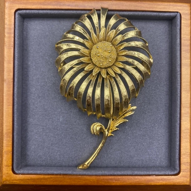 合金胸针 LL 中古首饰vintage 莫奈Monet胸针